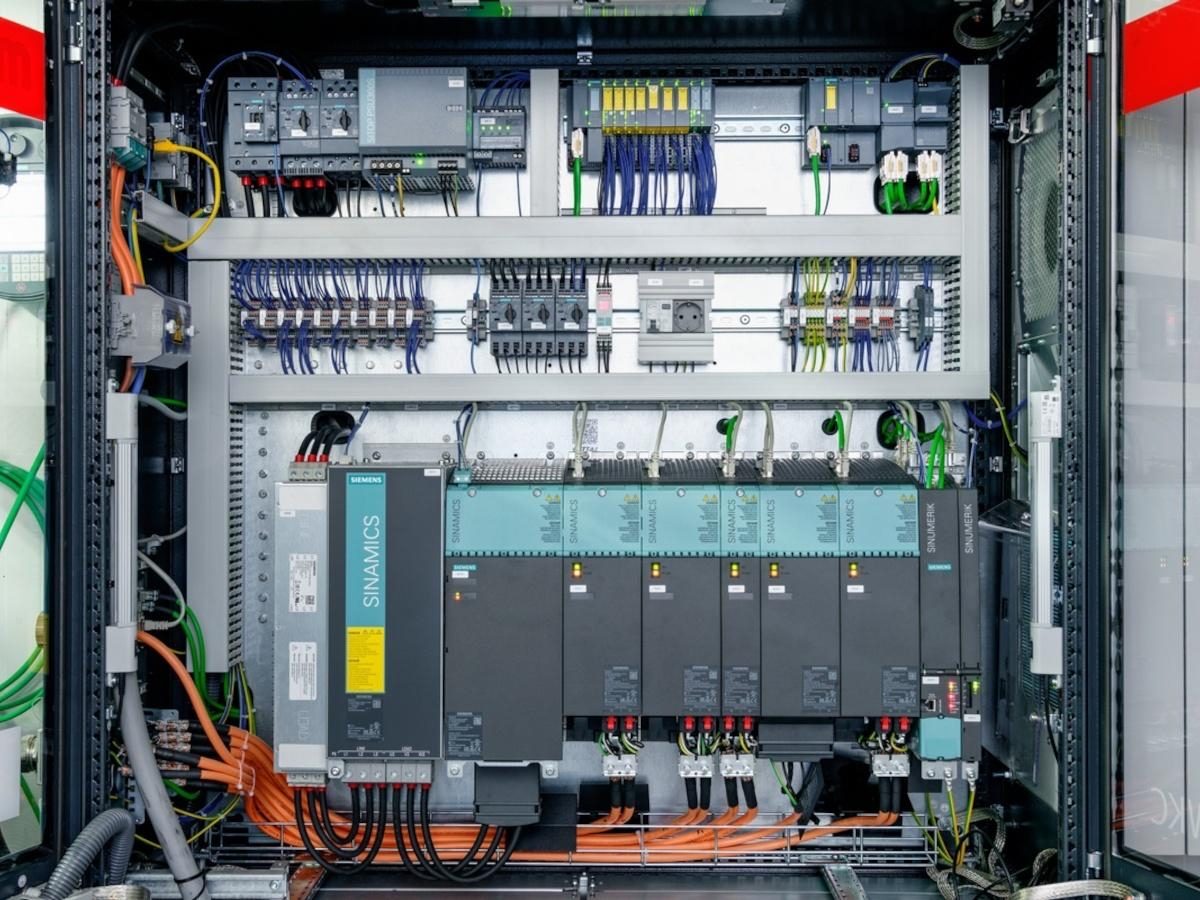 Automate Siemens en armoire de commande